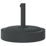 ZNTS Parasol Base for Ø38 / 48 mm Poles 25 kg Round 4007981