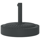 ZNTS Parasol Base for Ø38 / 48 mm Poles 25 kg Round 4007981