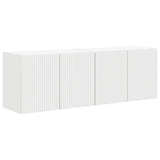 TV Wall Cabinet 2 pcs White 59.5 x 31 x 40 cm Engineered Wood 892330