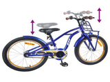 Kids Bike 18 Inches for 5-7 Years Old Dark Blue 42009306