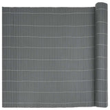 Garden Fence Double-Sided Grey 1.8x5 m PVC 42002627