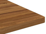 Rectangular Table Top 130 x 40 x 3.5 cm Rectangular Natural 938216