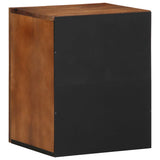 Wall Cabinet Honey Brown 38 x 33 x 48 cm Solid Mango Wood 4018756