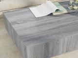Coffee Table Grey Sonoma 95 x 55 x 31 cm Engineered Wood 8000185