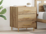Bedside Cabinet Artisan Oak 40 x 40 x 66 cm Engineered Wood 882108