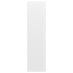 Wall-mounted TV Cabinet White 37x37x142.5 cm Engineered Wood 805489