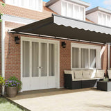Awning Frame Anthracite 600 x 300 cm Aluminium 313254