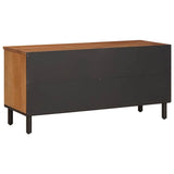TV Cabinet with Drawer Acacia Brown Finish 100 x 33 x 46 cm 4017916
