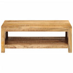 ZNTS Coffee Table 80x55x30 cm Solid Wood Mango 351579