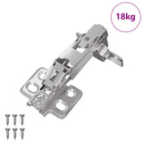 Hinge 126 pcs Nickel 139 x 64.1 x 10 mm Iron 864682