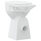 Rimless Toilet 7 cm Extra Height Soft Close Ceramic White 145779