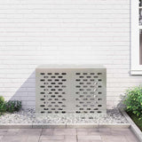 Air Conditioner Cover Silver 100 x 50 x 70 cm Galvanised Steel 865902