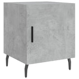 Bedside Cabinets 2 pcs Concrete Grey 40x40x50 cm Engineered Wood 827605