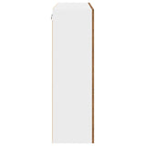 Hanging Cabinet Old Wood 80 x 31 x 100 cm Engineered Wood 884400