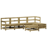 6 Piece Garden Sofa Set Impregnated Wood Pine 3250963