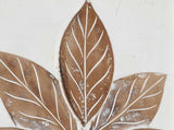 Art Decor 3 pcs Brown and White 40 x 40 x 1.5 cm 42046760