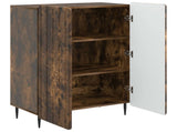 Sideboard Smoked Oak 66 x 34.5 x 92 cm Engineered Wood 894360