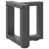 Coffee Table Legs T-Shaped 2 pcs Anthracite 30x25x cm Steel 4013002