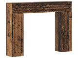 Fireplace Surround Old Wood 102 x 18 x 100.5 cm Engineered Wood 8006613