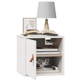 Wall Cabinets 2 pcs White 31.5x30x30 cm Solid Wood Pine 818358