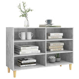 ZNTS Sideboard Concrete Grey 103.5x35x70 cm Engineered Wood 806035