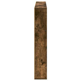 Magazine Rack 2 pcs Smoked Oak 100 x 12 x 70 cm Engineered Wood 890857