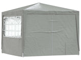 Party Tent Light Grey 200 x 200 x 240 cm PE and Steel 42032995