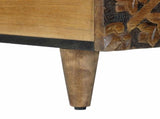 Coffee Table Brown 100 x 54 x 40 cm Solid Mango Wood 4018344