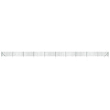 Wire Mesh Fence with Spike Anchors Green 0.8x25 m 154120
