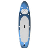 Inflatable Stand Up Paddle Board Set Sea Blue 330x76x10 cm 93385