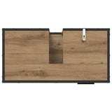 Bathroom Furniture Set 3 pcs Artisan Oak Engineered Wood 3402534