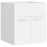 Bathroom Furniture Set White Engineered Wood 3071441