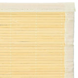 Rug Bamboo 160x230 cm Natural 245821