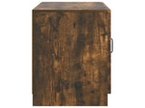 Sideboard Smoked Oak 89 x 34.5 x 57 cm Engineered Wood 895810