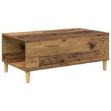 Coffee Table Old Wood 90 x 50 x 35 cm Engineered Wood 881192