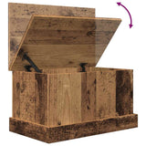 Storage Box Old Wood 30x50x28 cm Engineered Wood 857159
