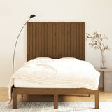 Wall Headboard Honey Brown 127.5x3x110 cm Solid Wood Pine 824941