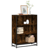 Book Cabinet Smoked Oak 80.5x35x107.5 cm Engineered Wood 849121
