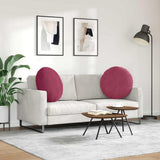Seat Cushions 2 pcs Wine Red 80 x 29 cm Velvet 42014253