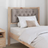 Headboard Other Brown and taupe 80 cm Solid pine wood 879037