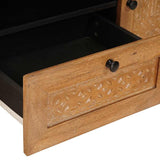 TV Units with Door Light Brown 105 x 33 x 46 cm Engineered wood 4018094