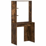 Desk 2 pcs Smoked Oak 3337285