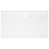 ZNTS Rectangular ABS Shower Base Tray White 70x120 cm 148905