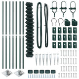 Welded Wire Fence with Spikes 10 x 1.5 m 3351160