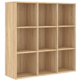 Bookcase Sonoma Oak Engineered wood Medium Bookcase Rectangular 801128