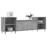 TV Cabinet Concrete Grey 160x35x55 cm Engineered Wood 831336