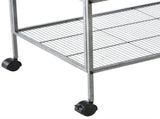 Large Bird Cage Parrot Cage with Divider, Slide Tray for Finch Canaries Parakeets Cockatiels, 95 x T3398P349805