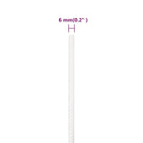 Boat Rope Full White 6 mm 500 m Polypropylene 152553