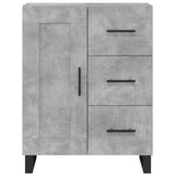 Sideboard Concrete Grey 69.5x34x90 cm Engineered Wood 830288