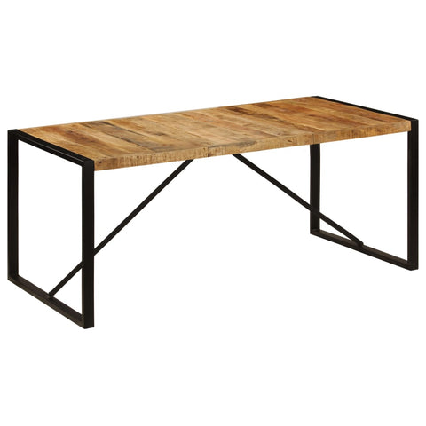 Dining Table 180x90x75 cm Solid Mango Wood 247414